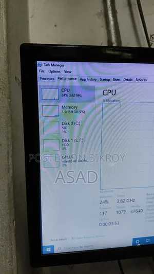 Desktop Computer 8GB Intel SSD 256GB