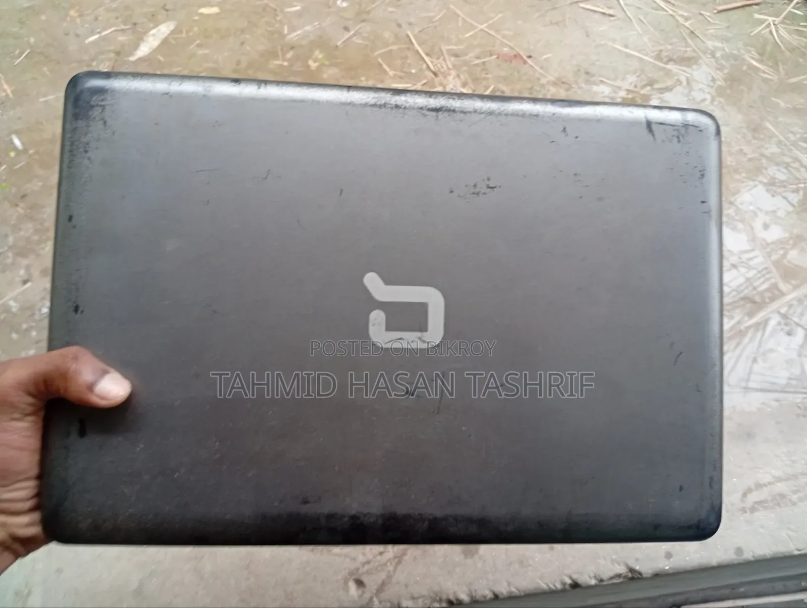 ল্যাপটপ এইচপি কম্প্যাক প্রেসারিও সিকিউ৪৩ ৪জিবি এএমডি রাইজেন এসএসডি ১২৮জিবি