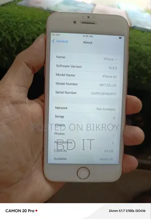 Apple iPhone 6s 64 GB Rose Gold