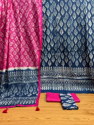 Mom Batik Tie-Dye Cotton 3piece