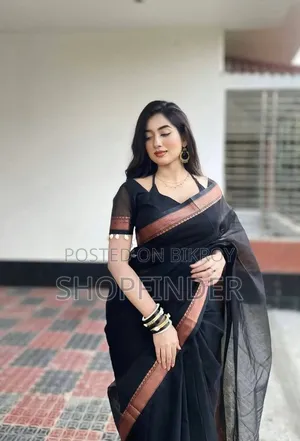 আরং কোয়ালিটি কটন( পিউর সুতি শাড়ি)