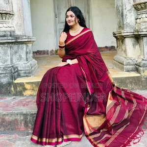আরং কোয়ালিটি কটন( পিউর সুতি শাড়ি)