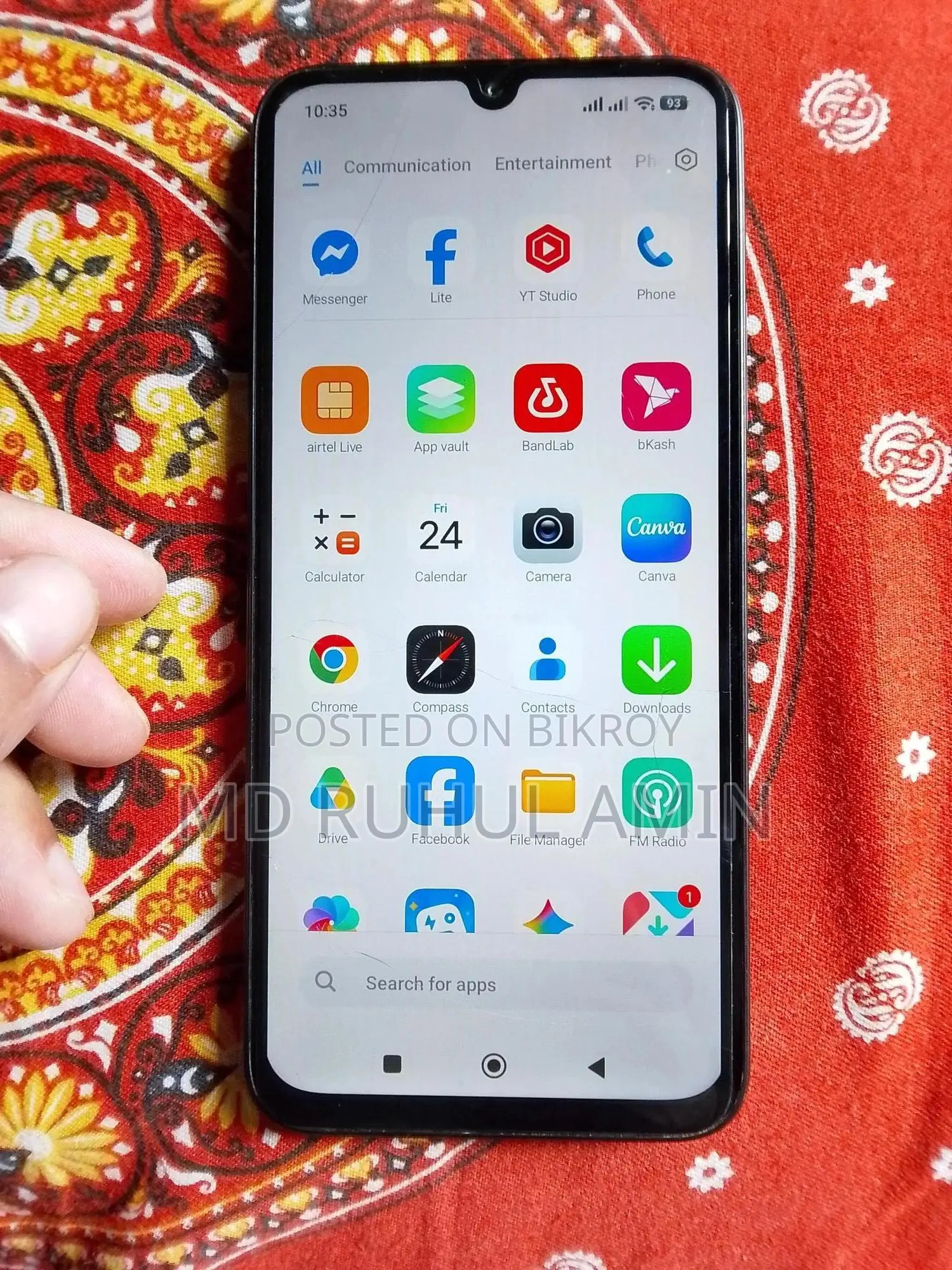 শাওমি রেডমি এ৭ প্রো ৬৪ জিবি রেড