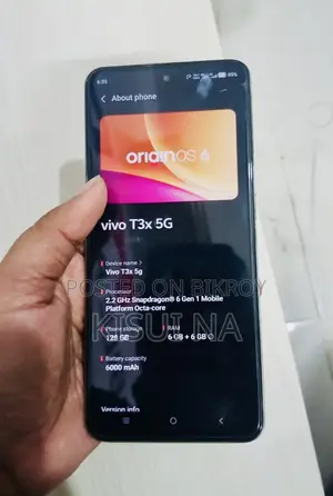 Vivo T3x 128 GB Green