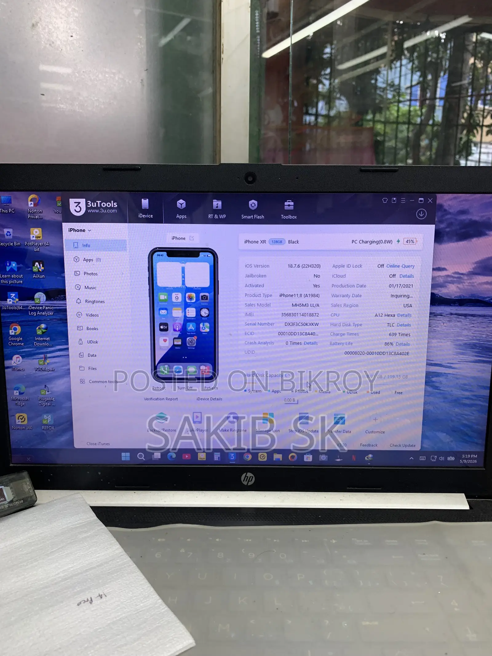 Apple iPhone XR 128 GB Black