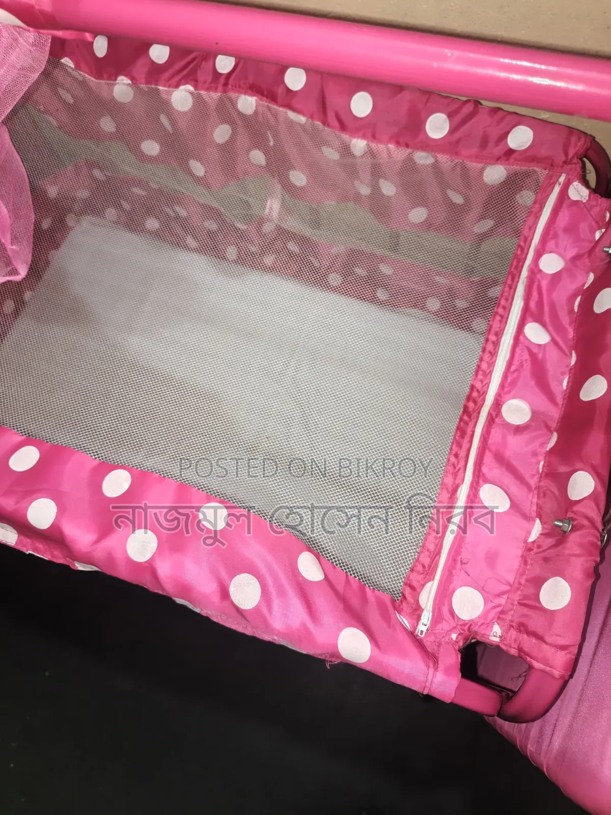 This is a baby cradle
