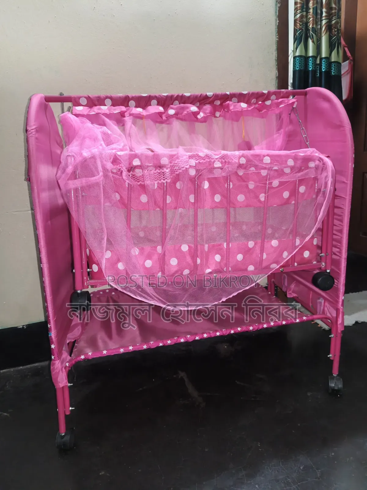 This is a baby cradle