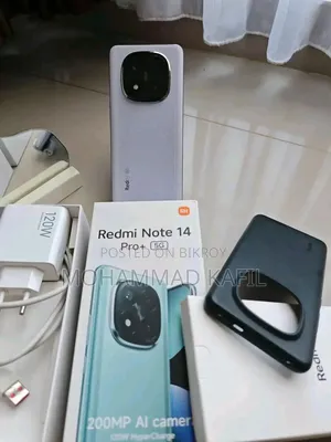 শাওমি রেডমি নোট ১৪ প্রো+ ৫জি ২৫৬ জিবি হোয়াইট