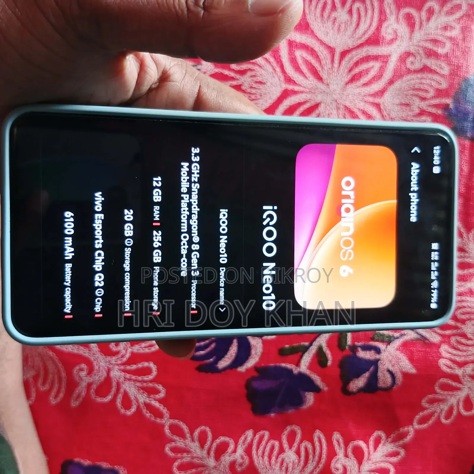 iQOO 256 GB White