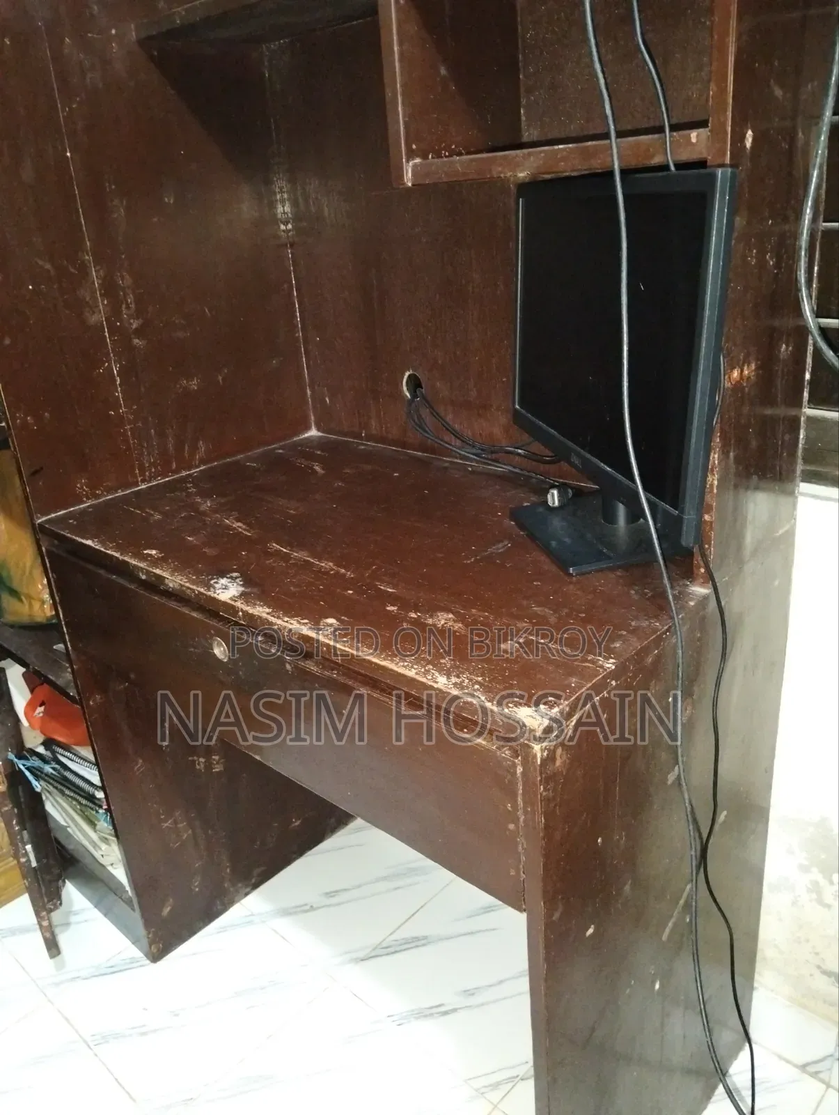 Reading Table With Side Box