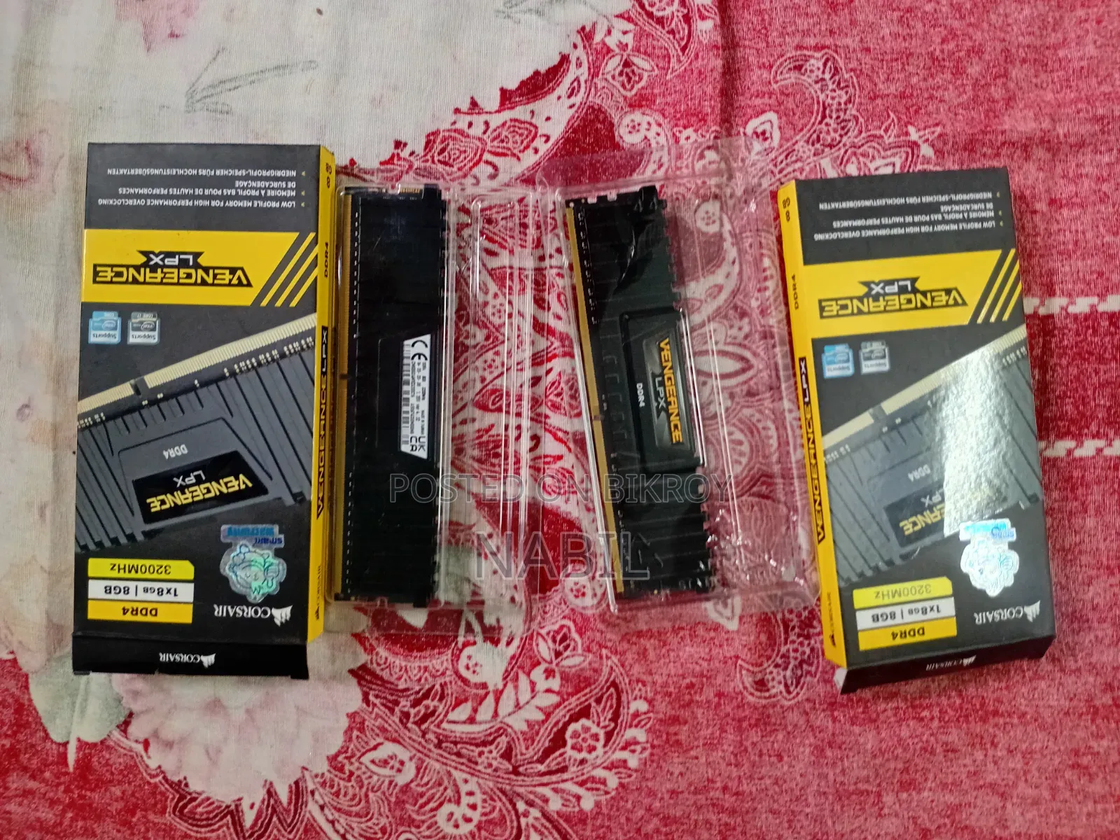Corsair Vengeance LPX DDR4 1 Kit (8GB) 3200MHz RAM Kit for Sale