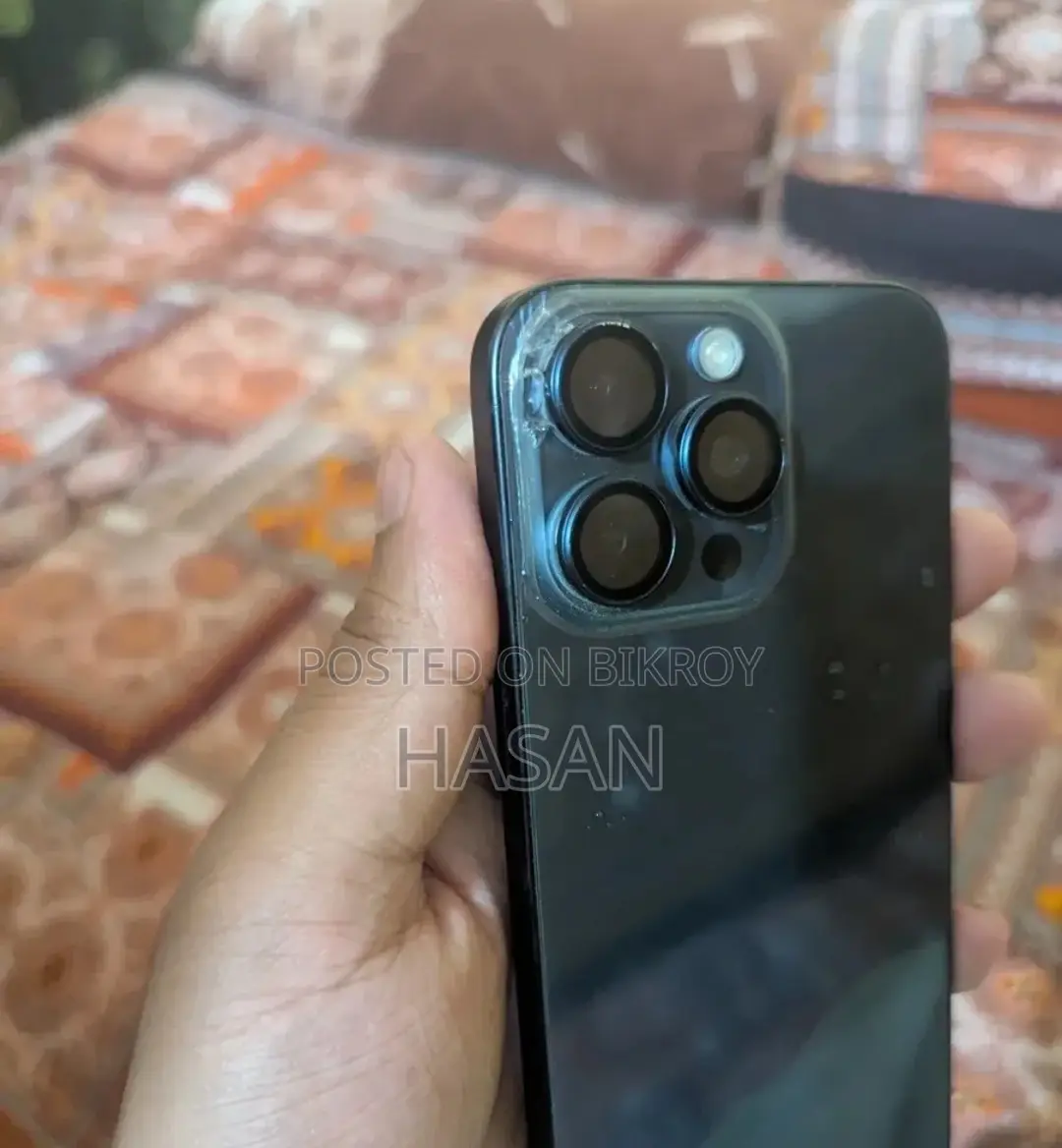 অ্যাপল আইফোন ১৫ প্রো ম্যাক্স ২৫৬ জিবি ব্ল্যাক