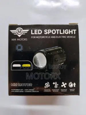 Motorcycle Fog Light Flash 2 Colors - White and Yellow