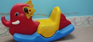 Plastic Rocking Elephant