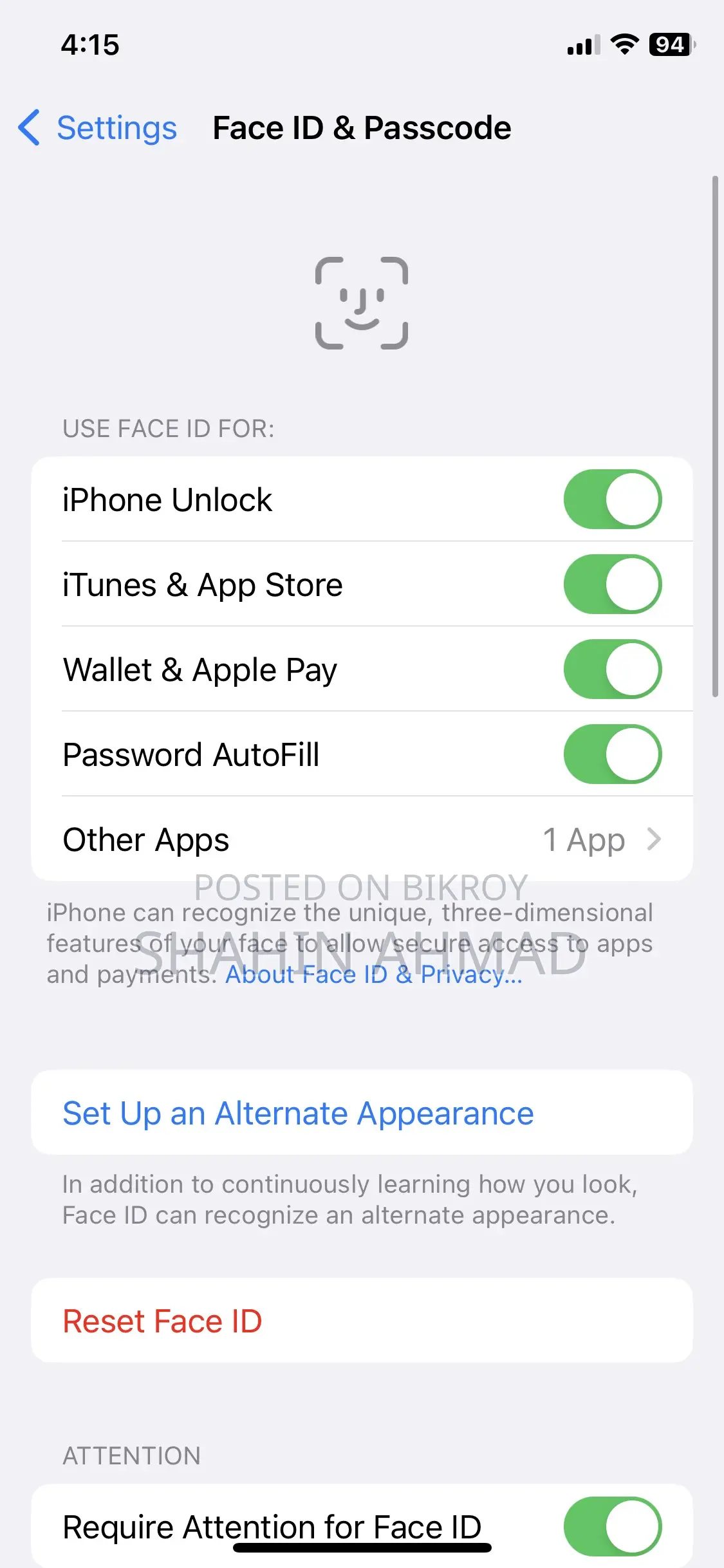 Apple iPhone X 256 GB Gold
