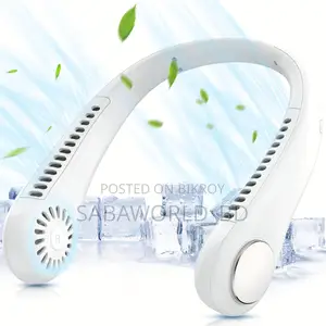 Neck Fan – Portable Rechargeable Cooling Fan!
