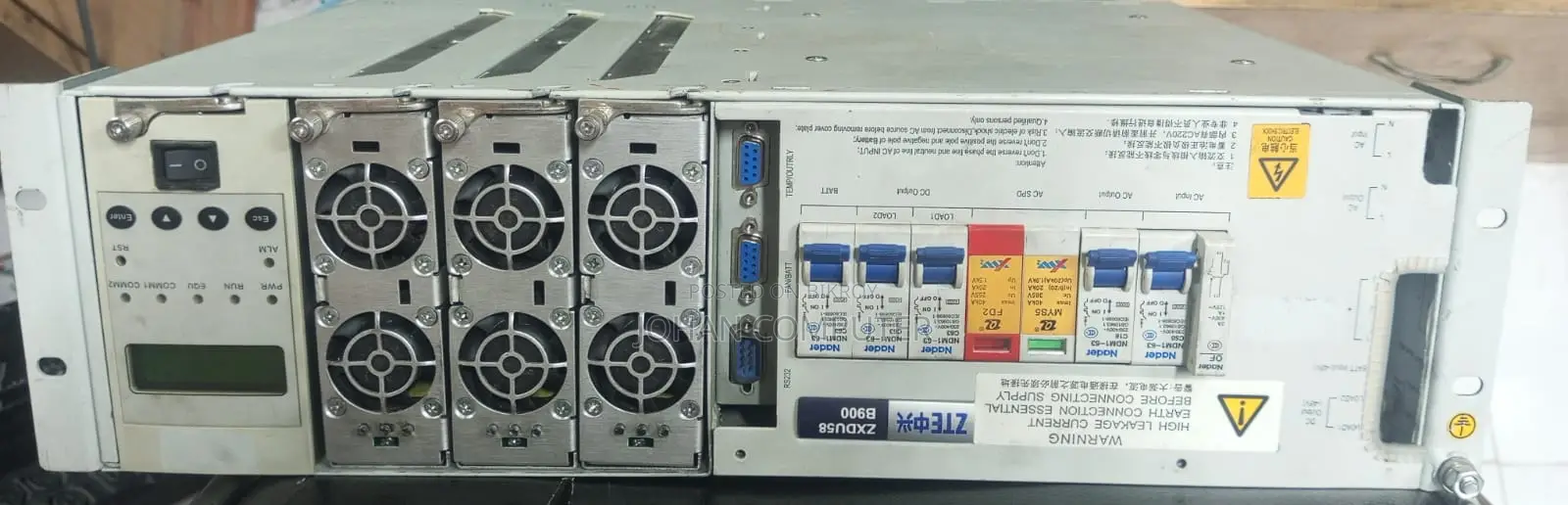 ZXDU58 B900 এমবেডেড হাই এফিশিয়েন্সি ৪৮ভি ডিসি পাওয়ার সাপ্লাই