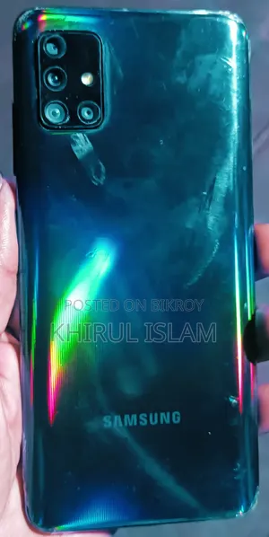 স্যামসাং গ্যালাক্সি এ৫১ ১২৮ জিবি কালো