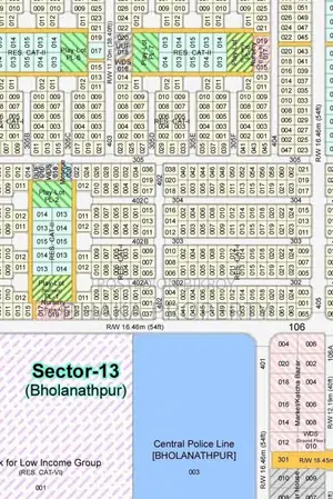 Exclusive Land Sale 3 Katha South Facing at Sector-13