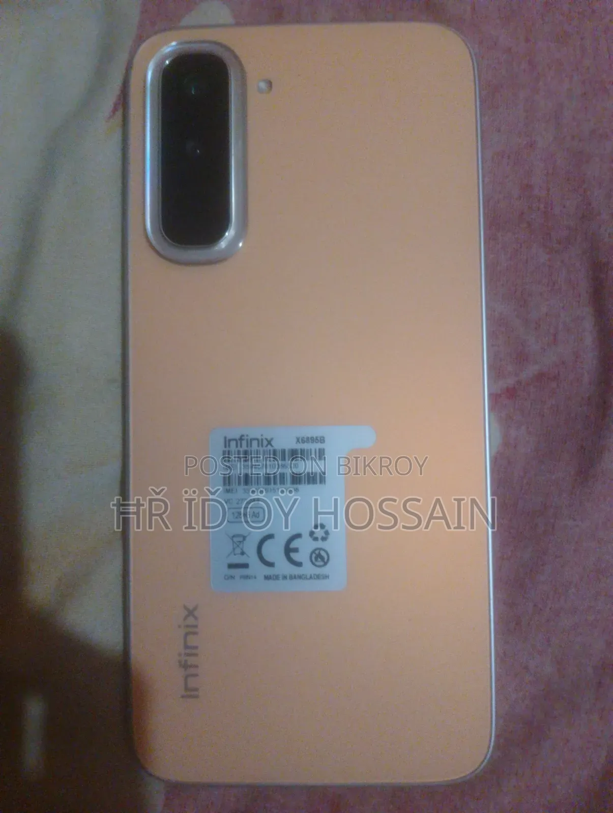 Infinix Hot 70 128 GB Orange