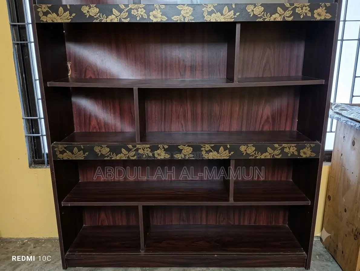 6 Feet Partex Wood Showcase / Display Cabinet (Glass Sliding Door)