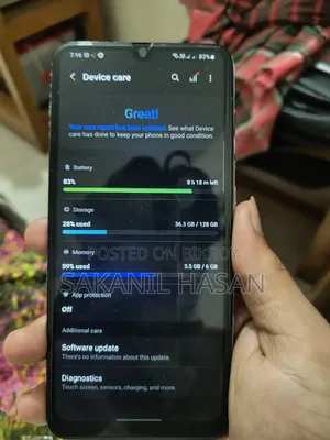 স্যামসাং গ্যালাক্সি এ৭০ ১২৮ জিবি হোয়াইট