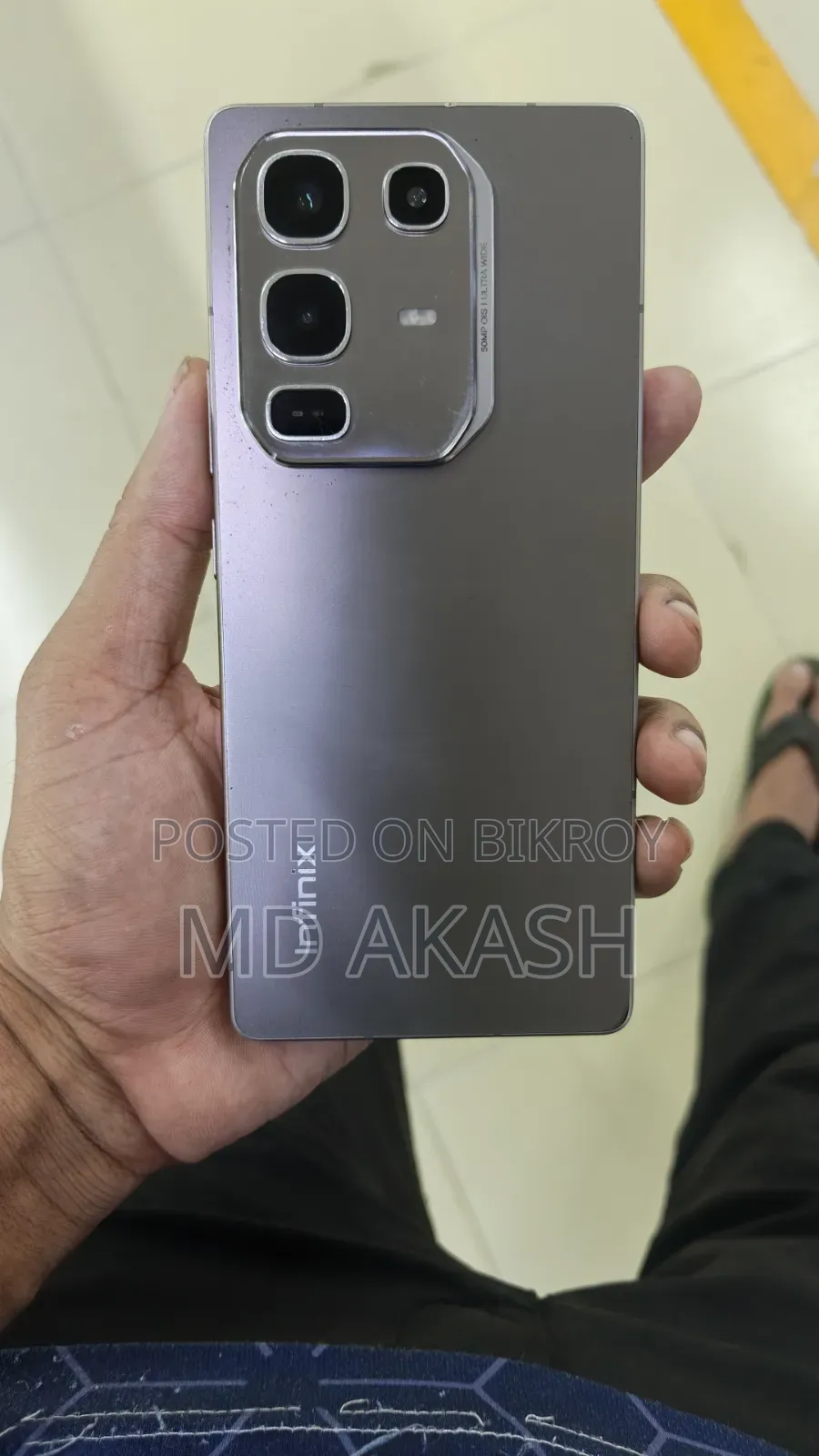 ইনফিনিক্স নোট ৫০ প্রো ২৫৬ জিবি রোজ গোল্ড