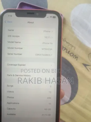 Apple iPhone XR 64 GB Orange