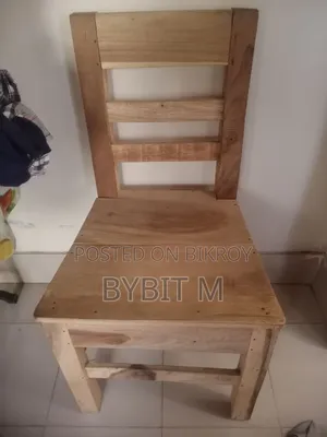 4 chairs and 1 rack will be sold urgently.