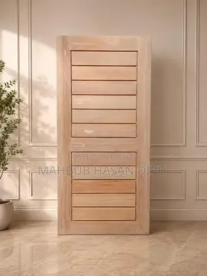 Mahogany Wood Group Door Leaf