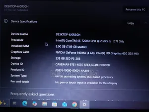 Laptop HP Pavilion 15 8GB Intel Core i5 SSD 256GB