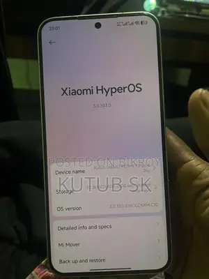 শাওমি রেডমি টার্বো ৪ প্রো ২৫৬ জিবি সাদা