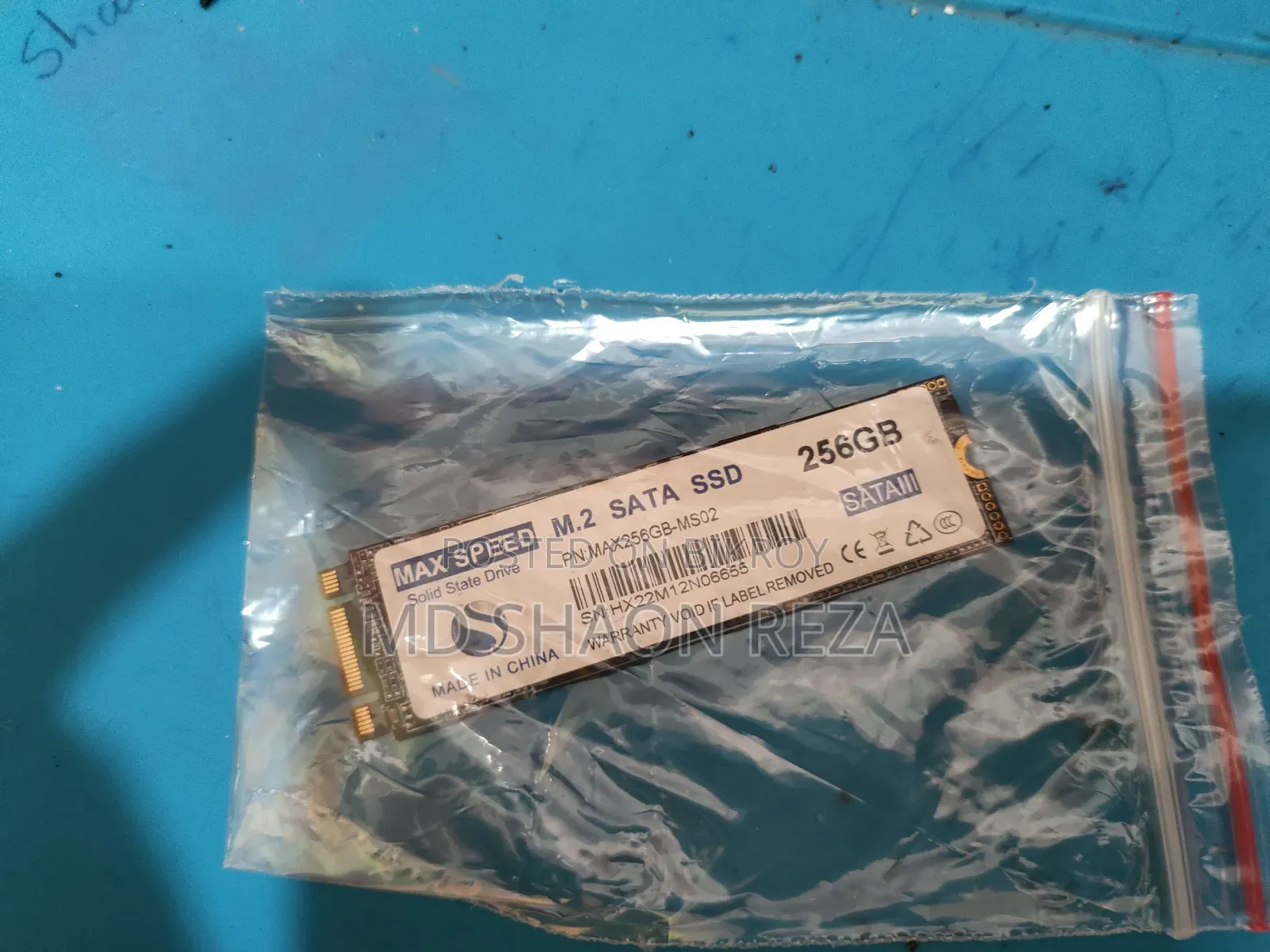 M.2 Sata SSD (256gb) Original Max Speed M.2 Sata SSD (256gb)