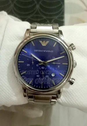 AAA Grade Emporio Armani Quartz Chronograph Watch 45mm Dial Size