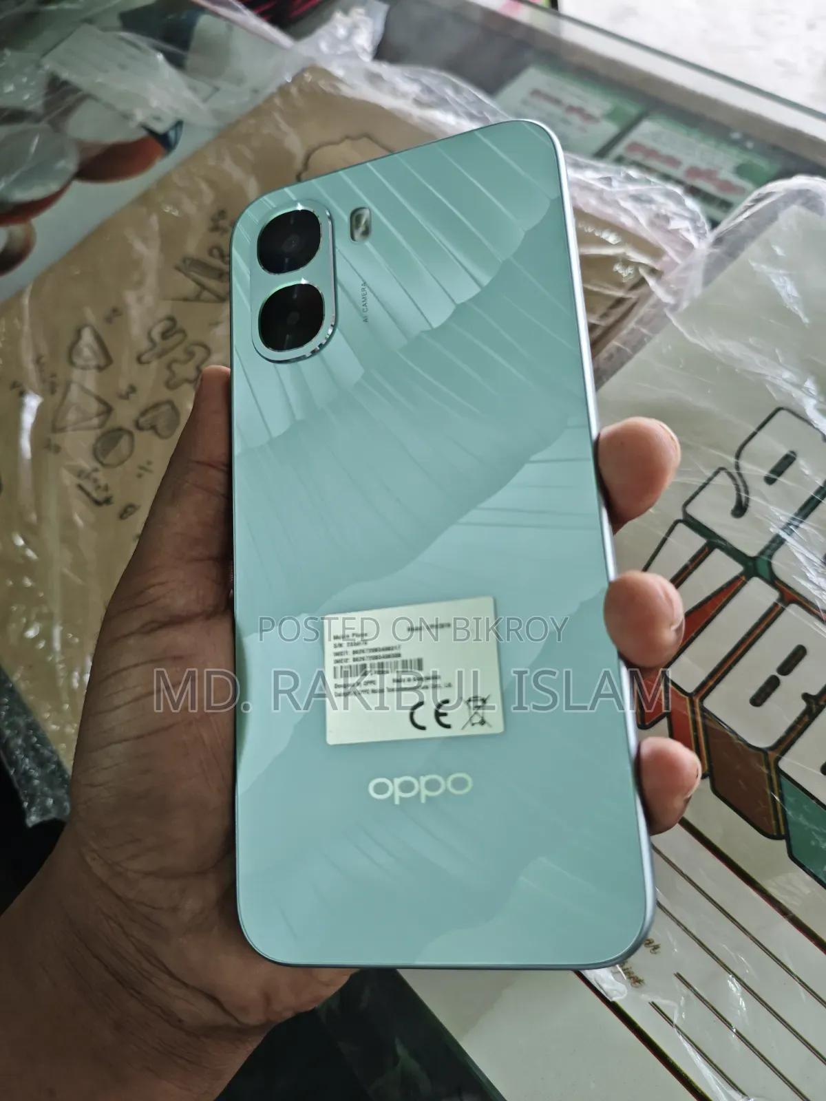 New Oppo A6x 64 GB Blue