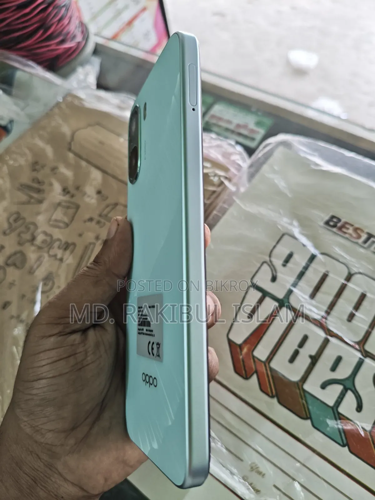 New Oppo A6x 64 GB Blue