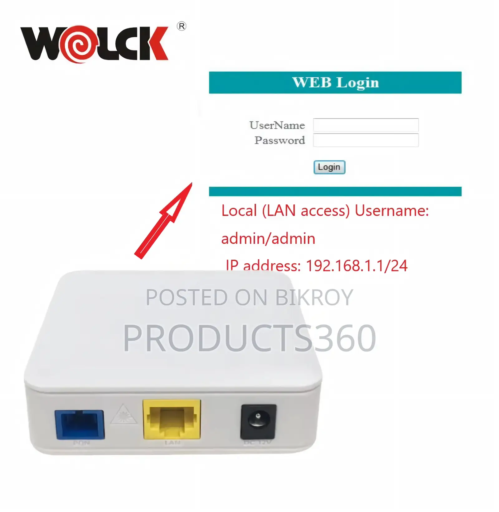 DBC 1ge Epon / Xpon Onu (High-Speed Fiber Internet Onu)