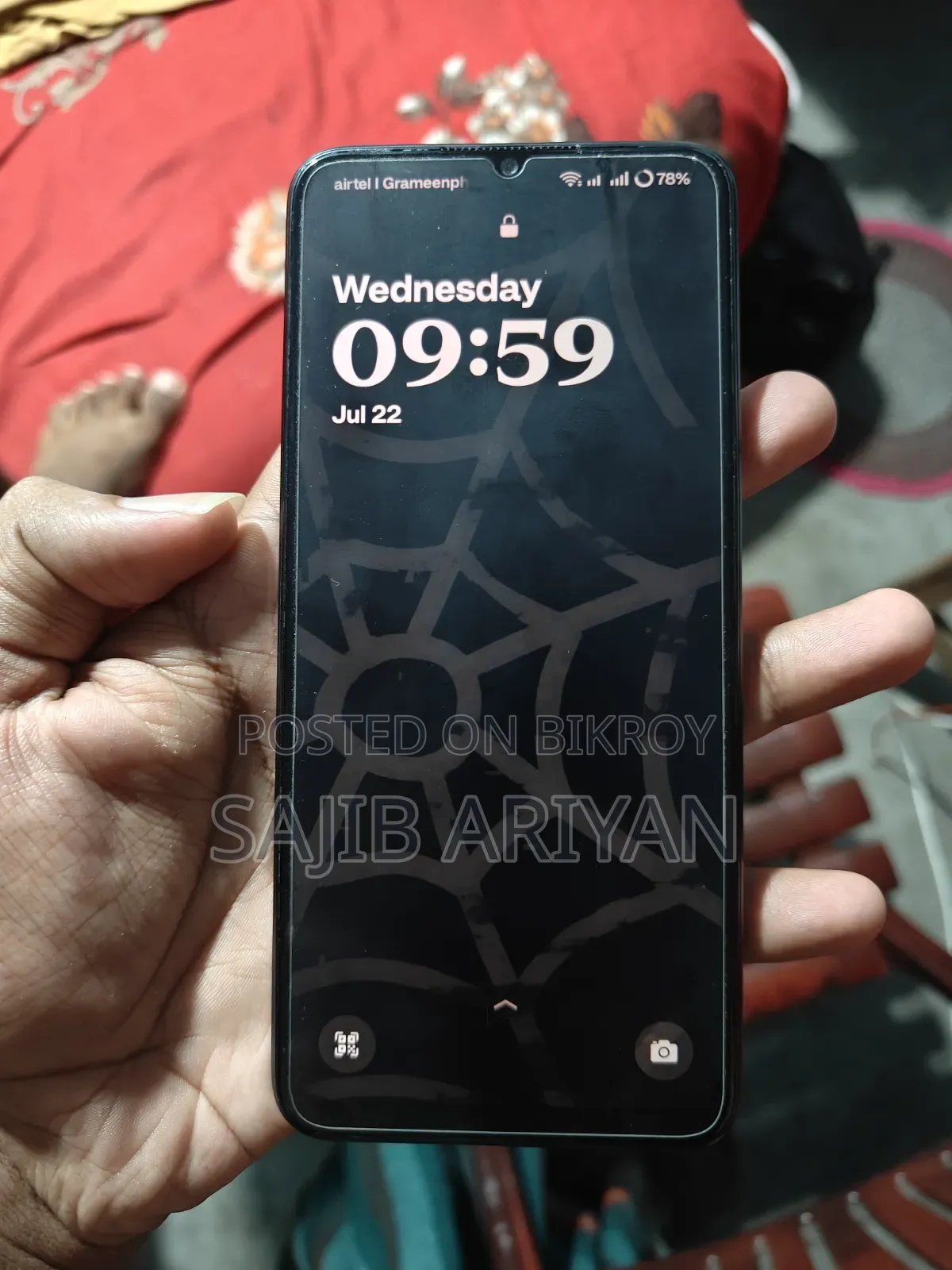 অপ্পো এ৭৮ ৫জি ১২৮ জিবি ব্ল্যাক