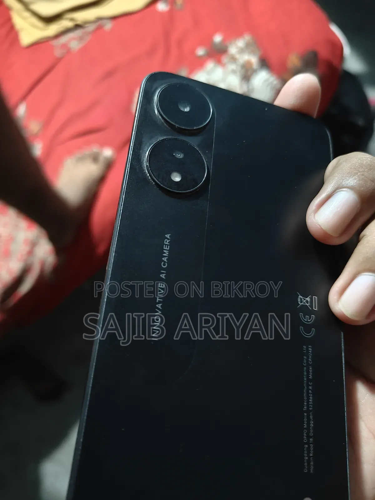 অপ্পো এ৭৮ ৫জি ১২৮ জিবি ব্ল্যাক
