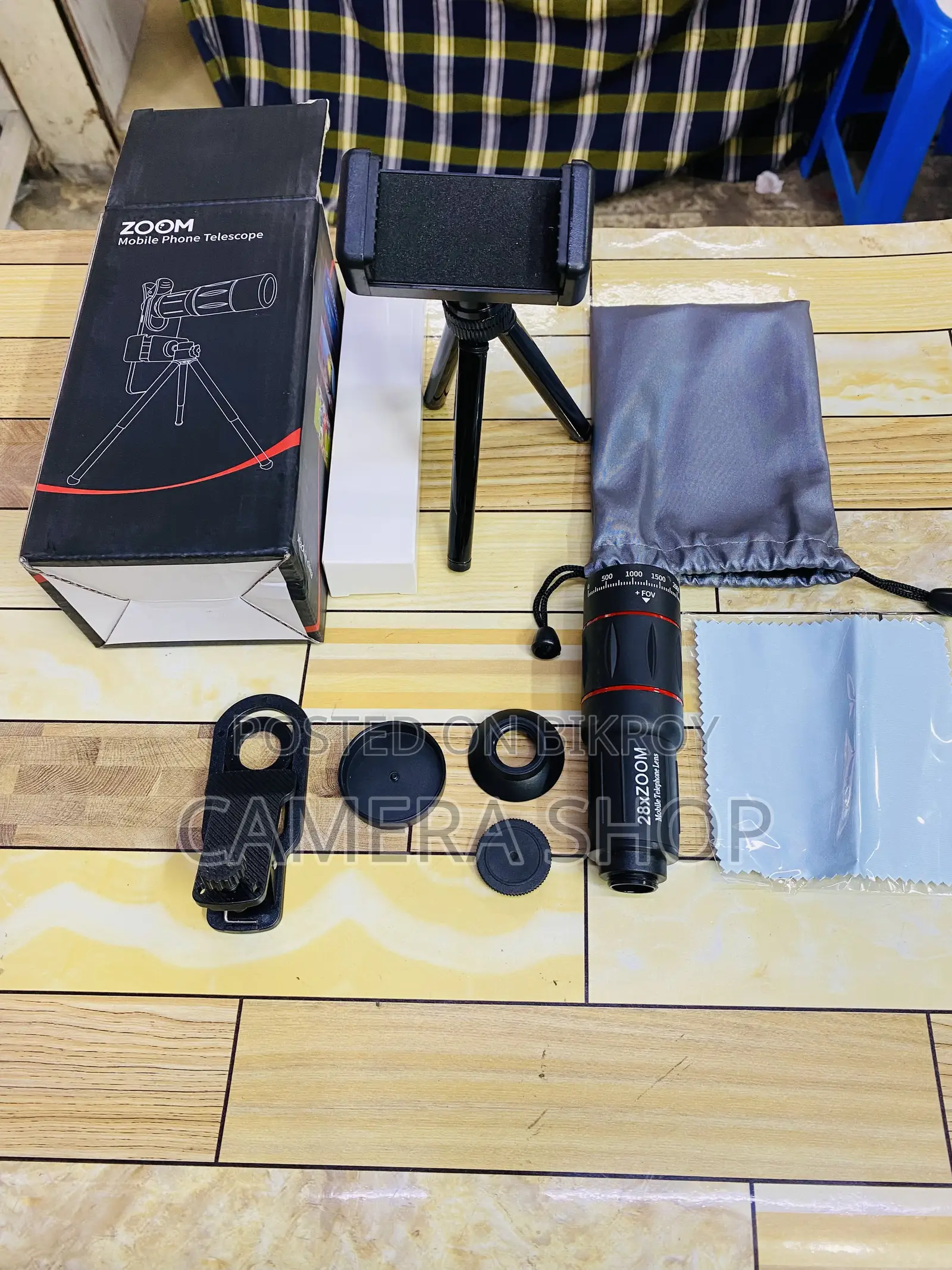 28X HD Zoom Lens – DSLR-like Zooming Experience on Mobile