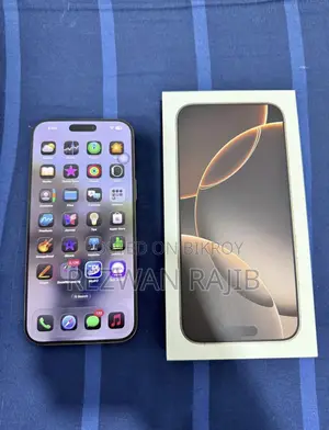 অ্যাপল আইফোন ১৬ প্রো ম্যাক্স ২৫৬ জিবি সিলভার