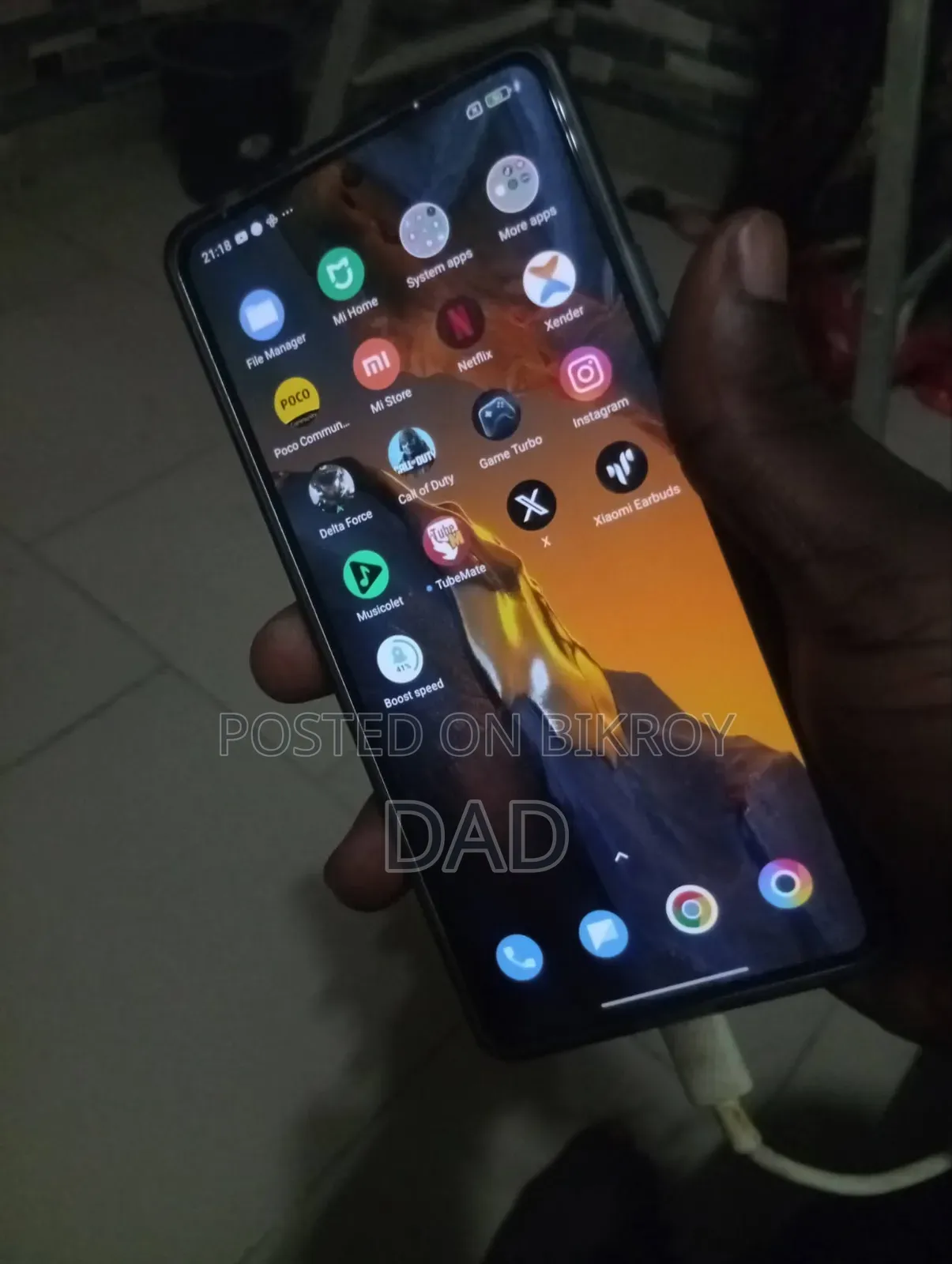 Xiaomi Poco F5 256 GB Black