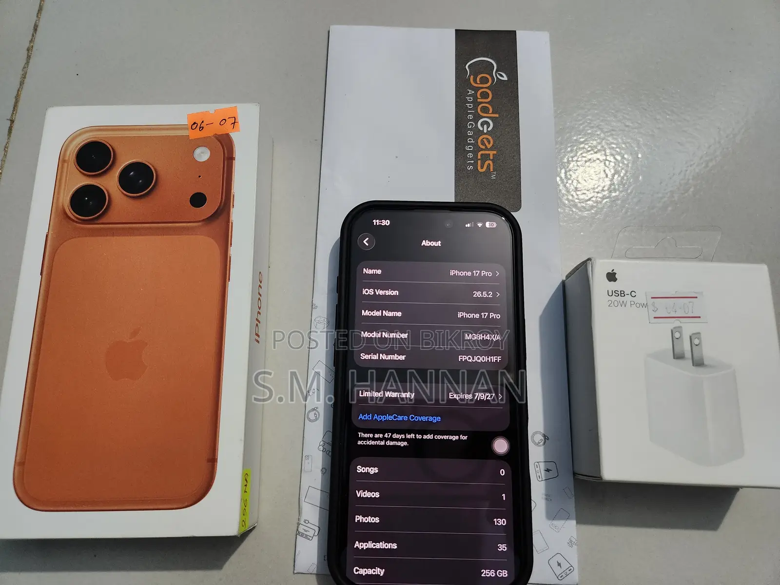 Apple iPhone 17 Pro 256 GB Orange