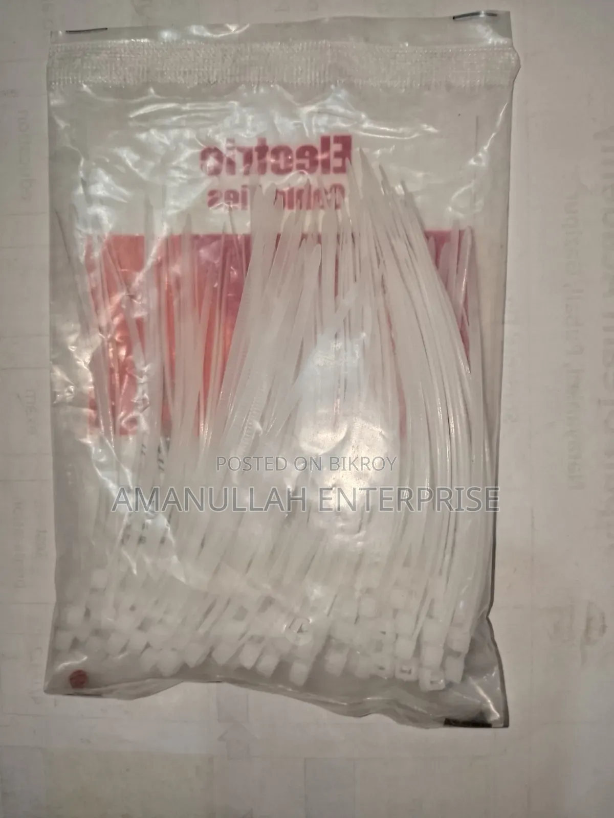 Buy Heavy Duty Electric Cable Ties 3x100mm | UV Resistant (05 Pack)