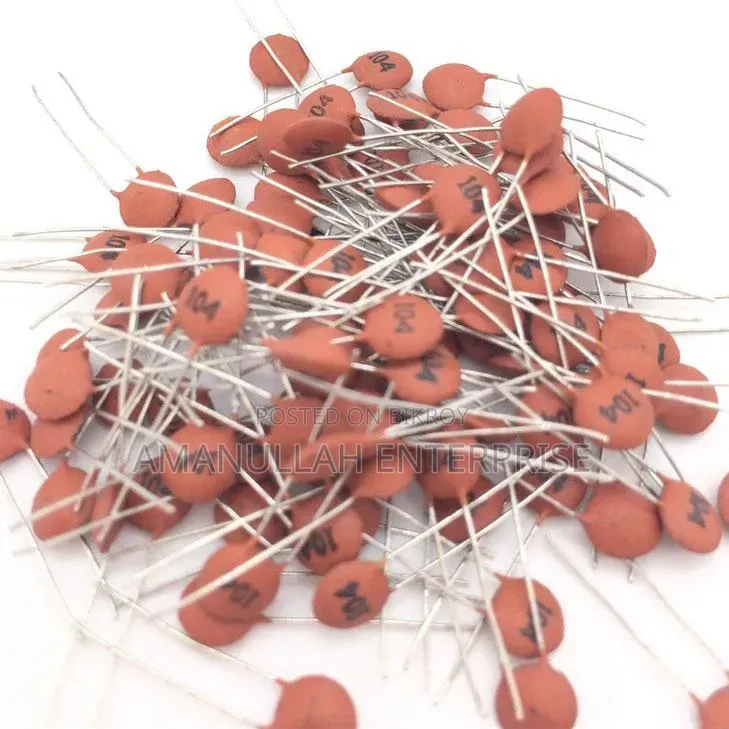 104 Ceramic Disc Capacitor 0.1uF 50V | Buy Online Best Price (20 Pcs)