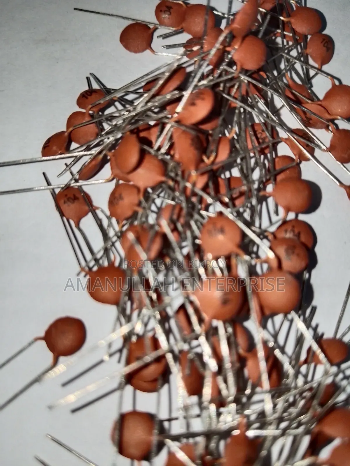 104 Ceramic Disc Capacitor 0.1uF 50V | Buy Online Best Price (20 Pcs)