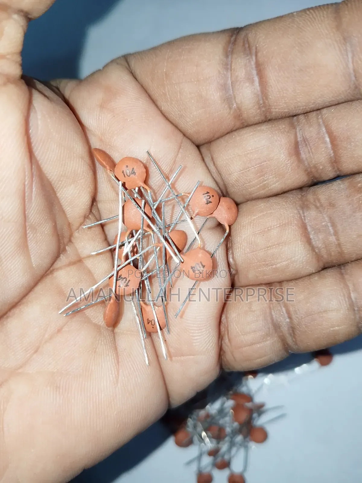 104 Ceramic Disc Capacitor 0.1uF 50V | Buy Online Best Price (20 Pcs)