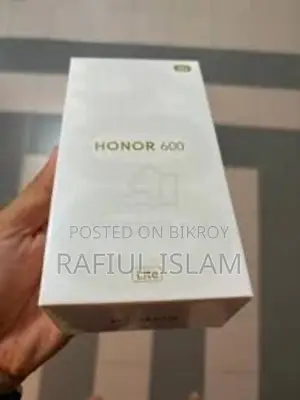New Honor 600 256 GB Black