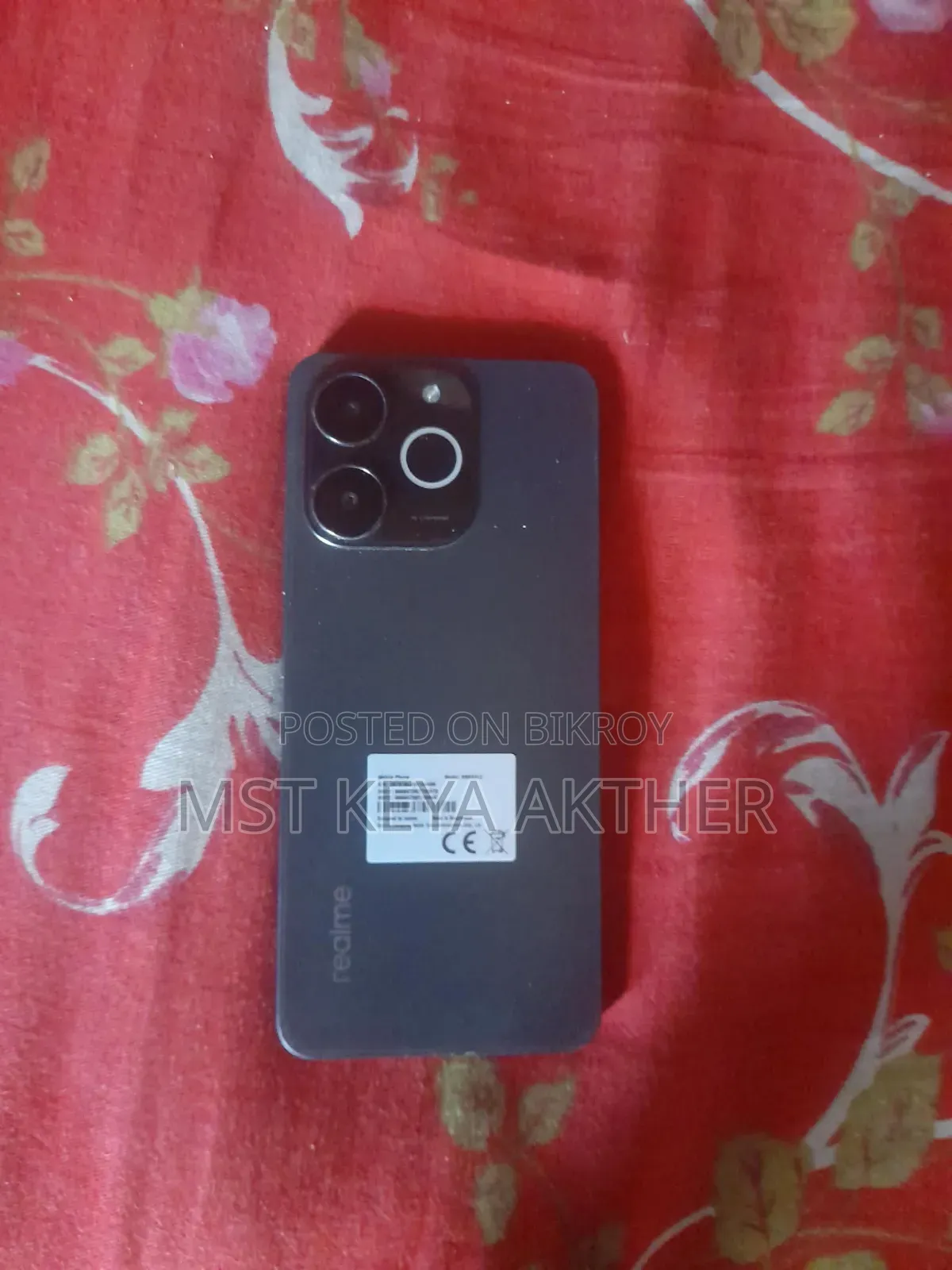রিয়েলমি নোট ৭০টি ১২৮ জিবি ব্ল্যাক