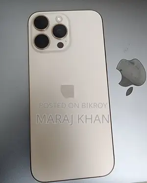 অ্যাপল আইফোন ১৬ প্রো ম্যাক্স ২৫৬ জিবি গোল্ড